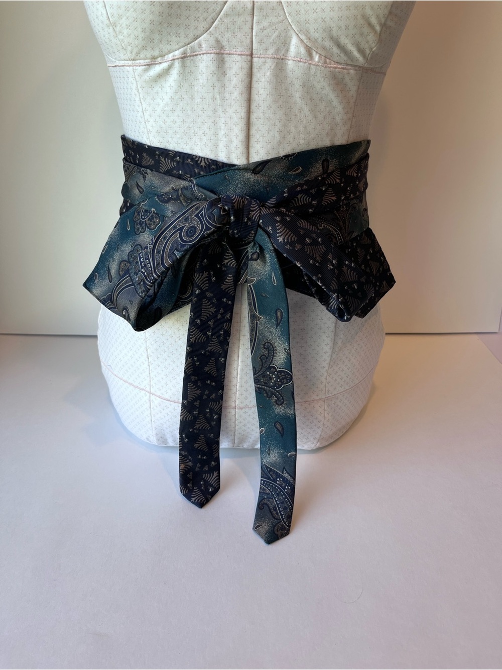 Upcycled Obi Belt Men’s Silk Tie